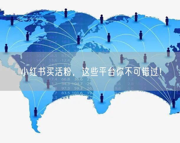 小红书买活粉,这些平台你不可错过!